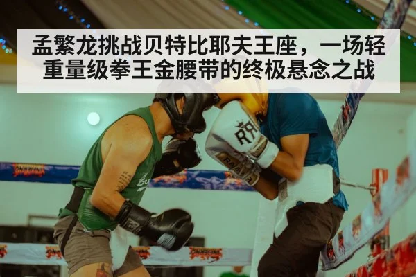 孟繁龙挑战贝特比耶夫王座,一场轻重量级拳王金腰带的终极悬念之战